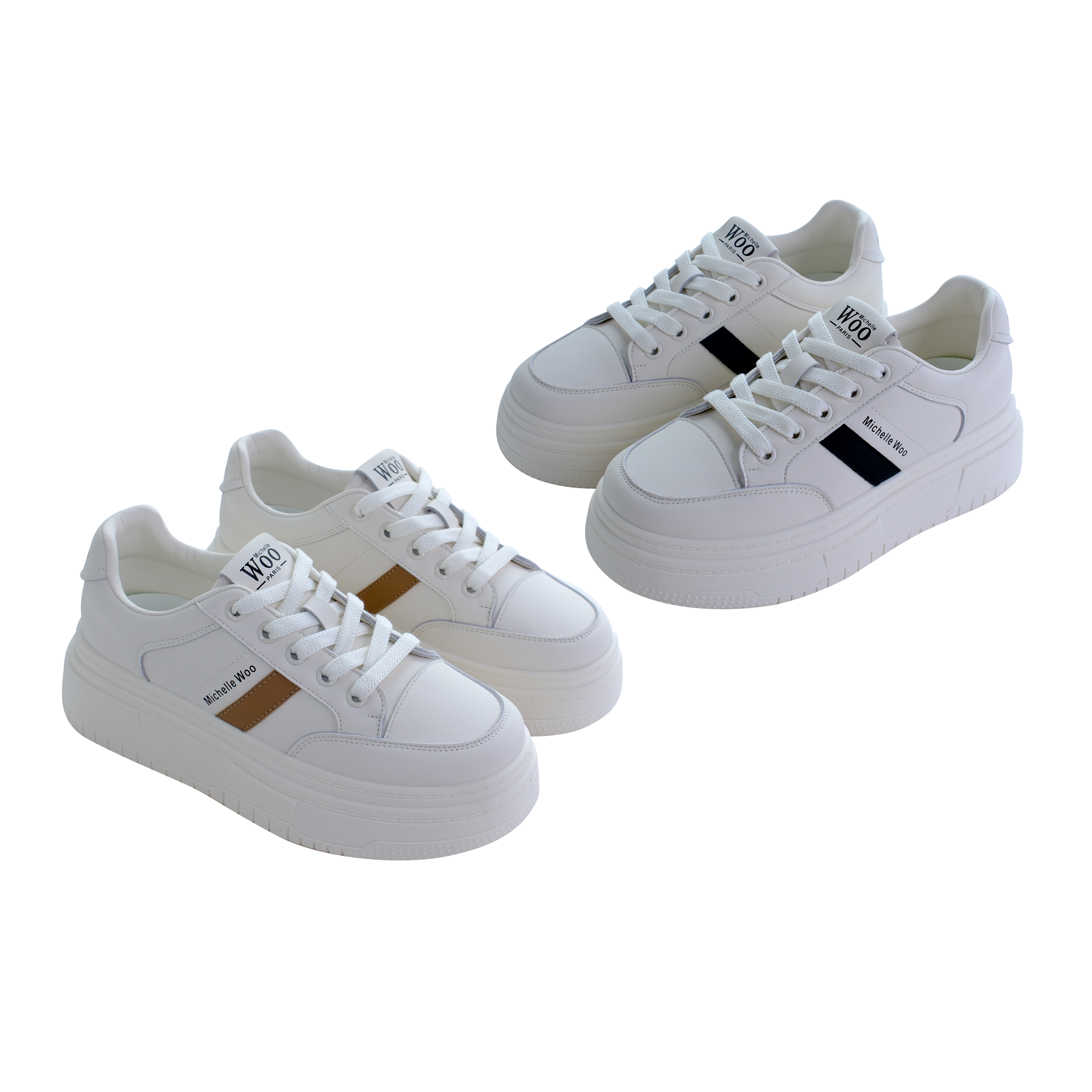 Blanque/Parisienne运动鞋