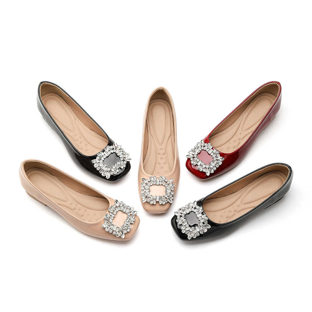 Lila/Vivier Diamant 平底鞋